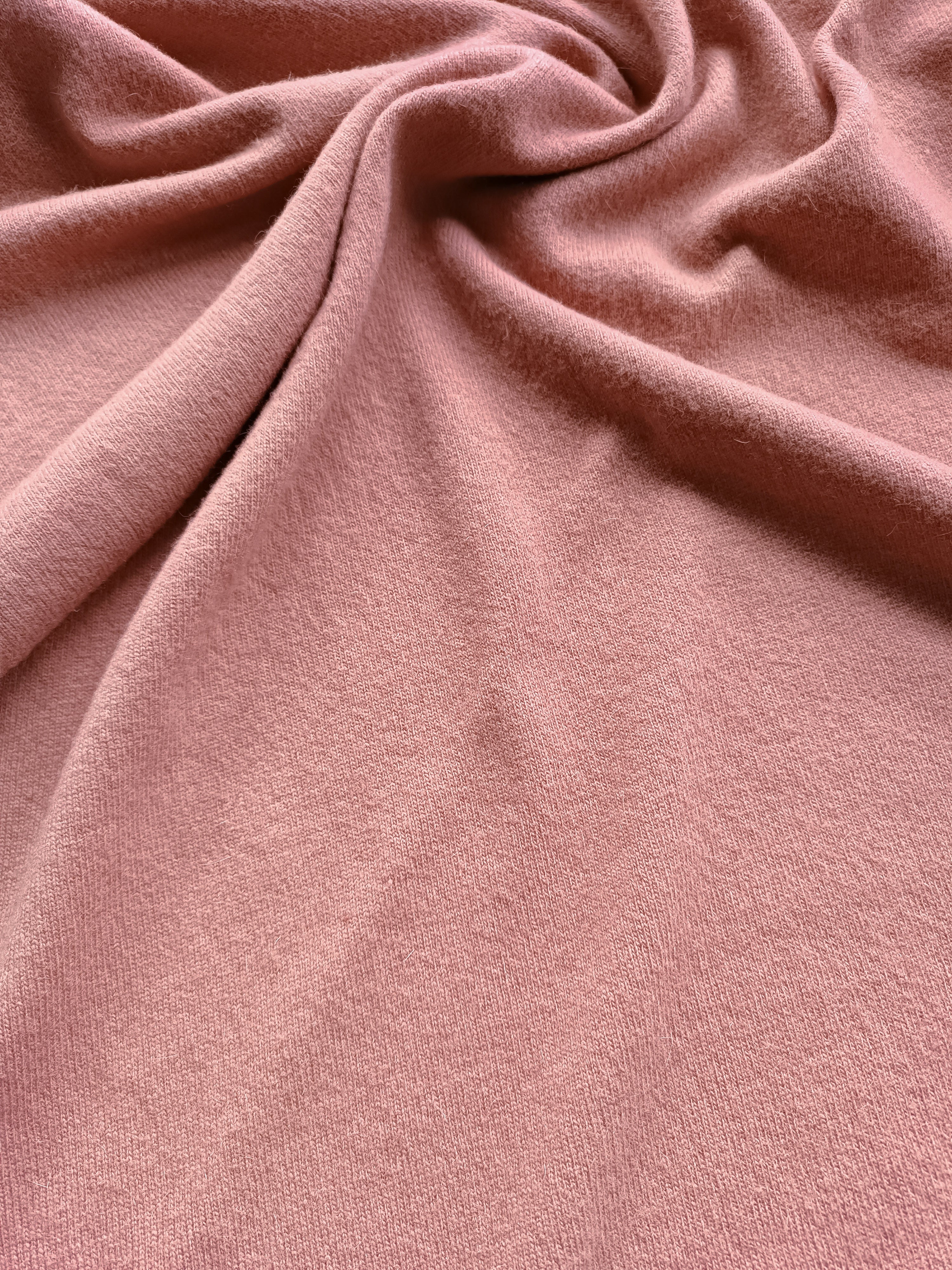 No. 442 wool knit dusky pink