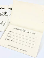 Geschenkgutschein