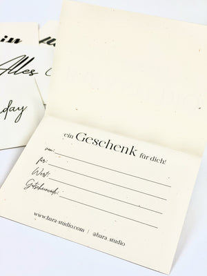 Geschenkgutschein