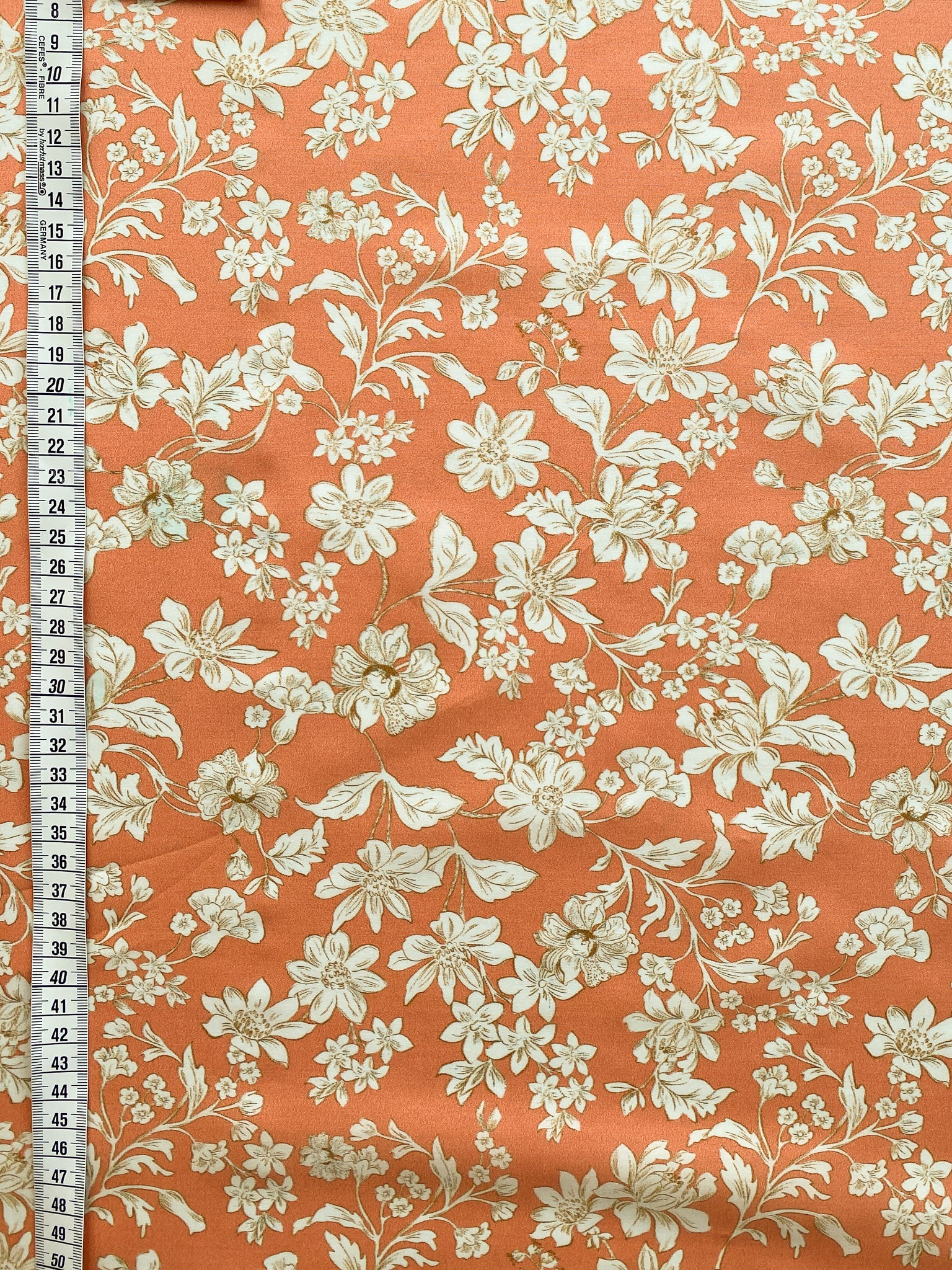 No. 123 cotton floral print