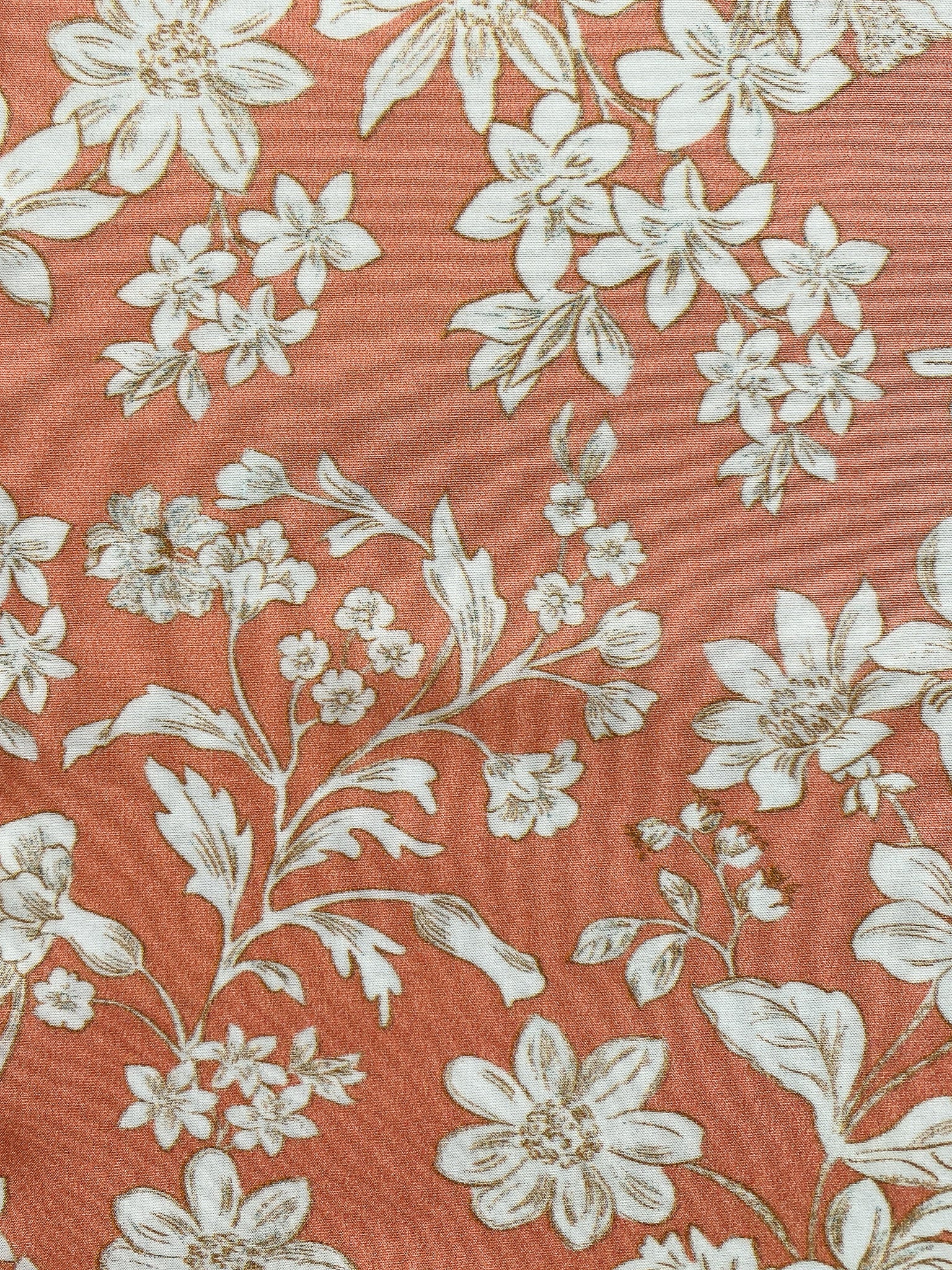 No. 123 cotton floral print