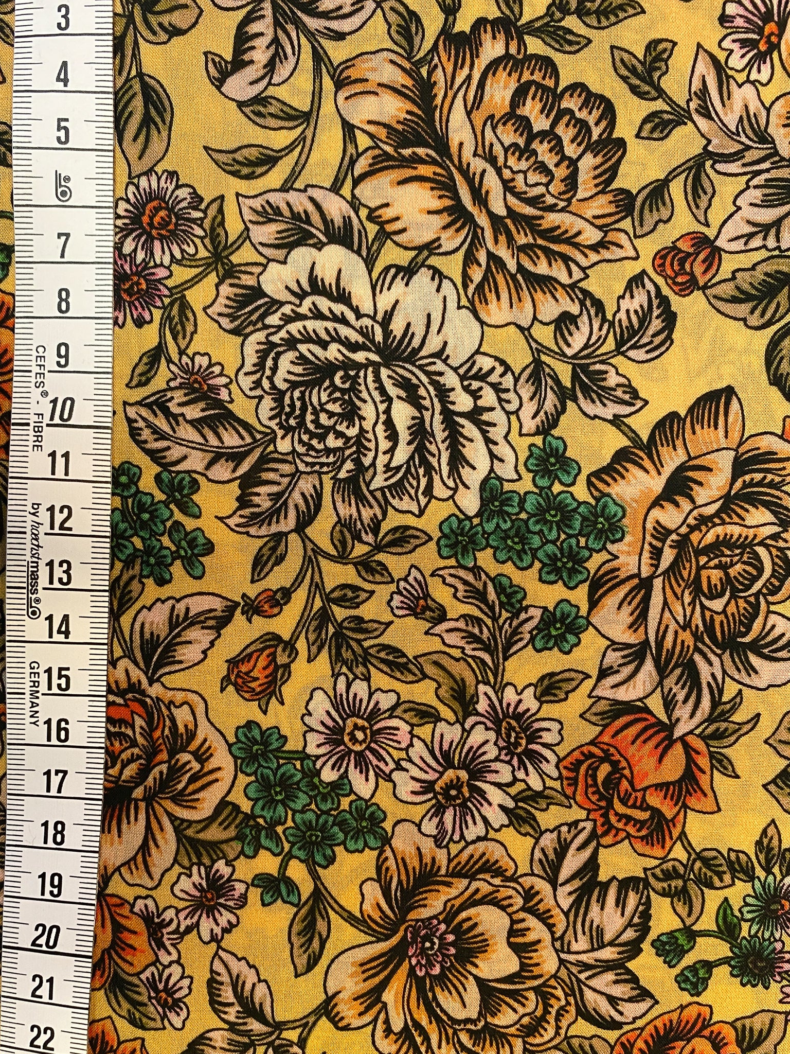 No. 247 Viscose floral print