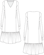 Papierschnittmuster Kleid Lova