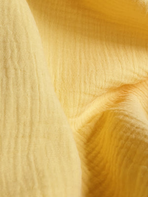 Muslin GOTS yellow