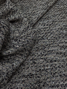 No. 505 Tweed schwarz weiß
