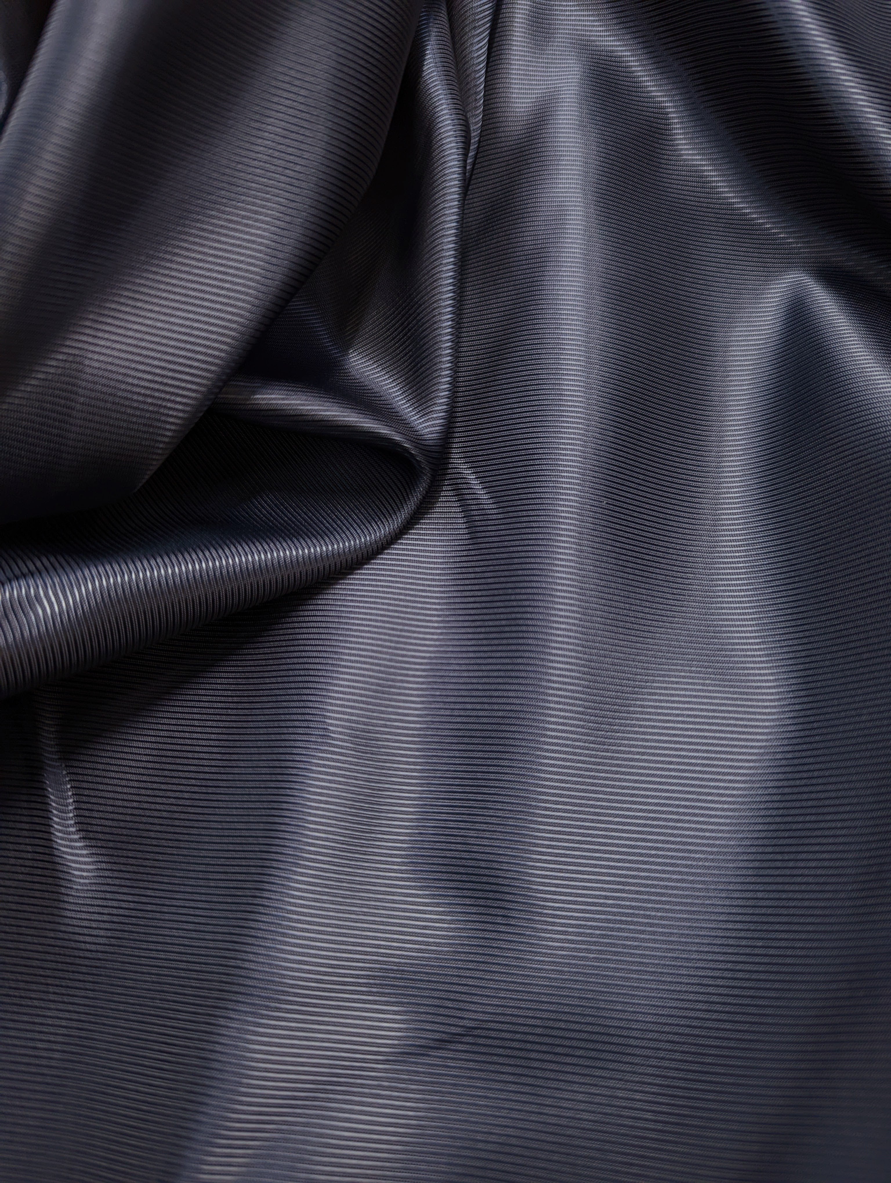 Lining material viscose dark blue