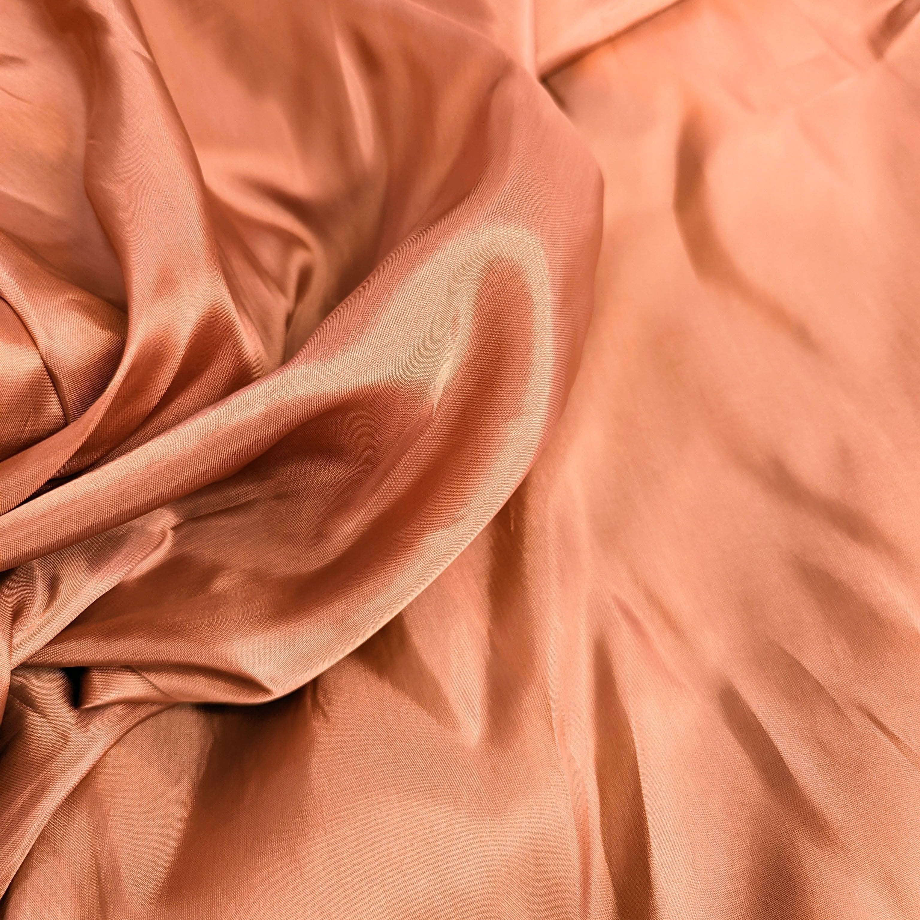 Lining material viscose pastel orange