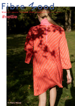 No. 572 viscose satin stripes red