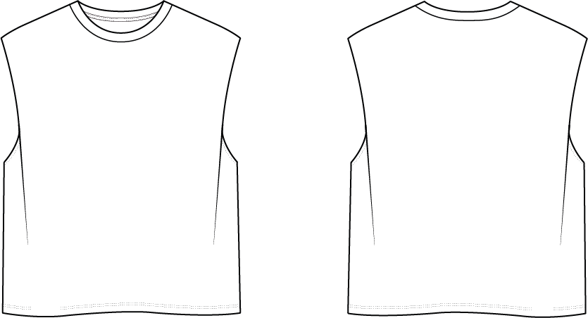 Papierschnittmuster ausgedruckt T-Shirt Eli