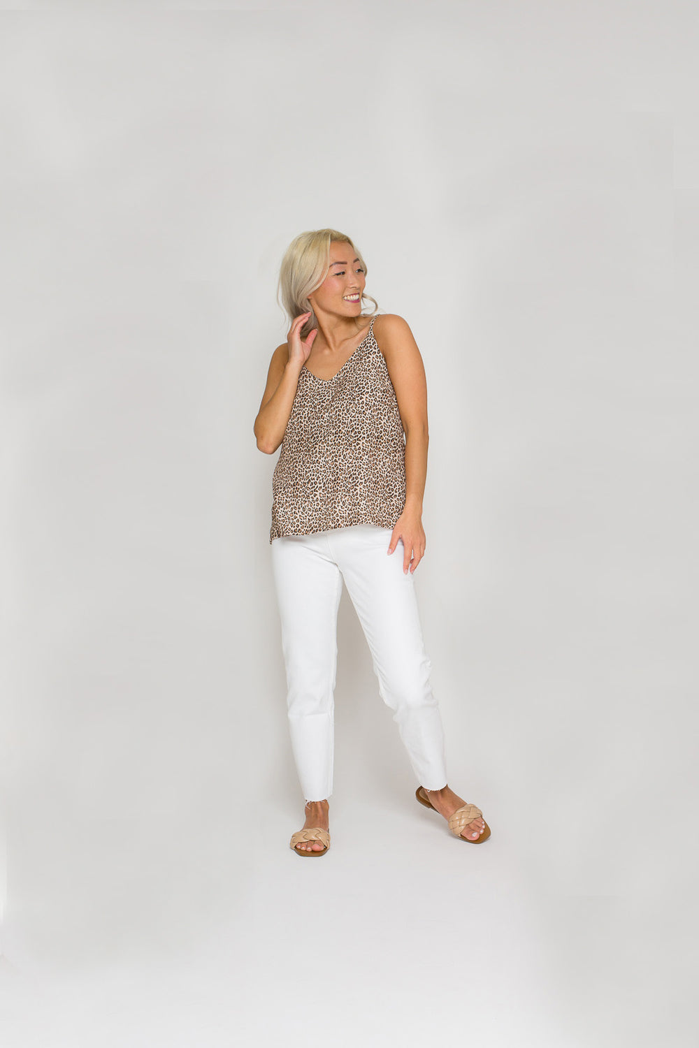 Casandra Fiamma Fil-Coupé Peplum Top