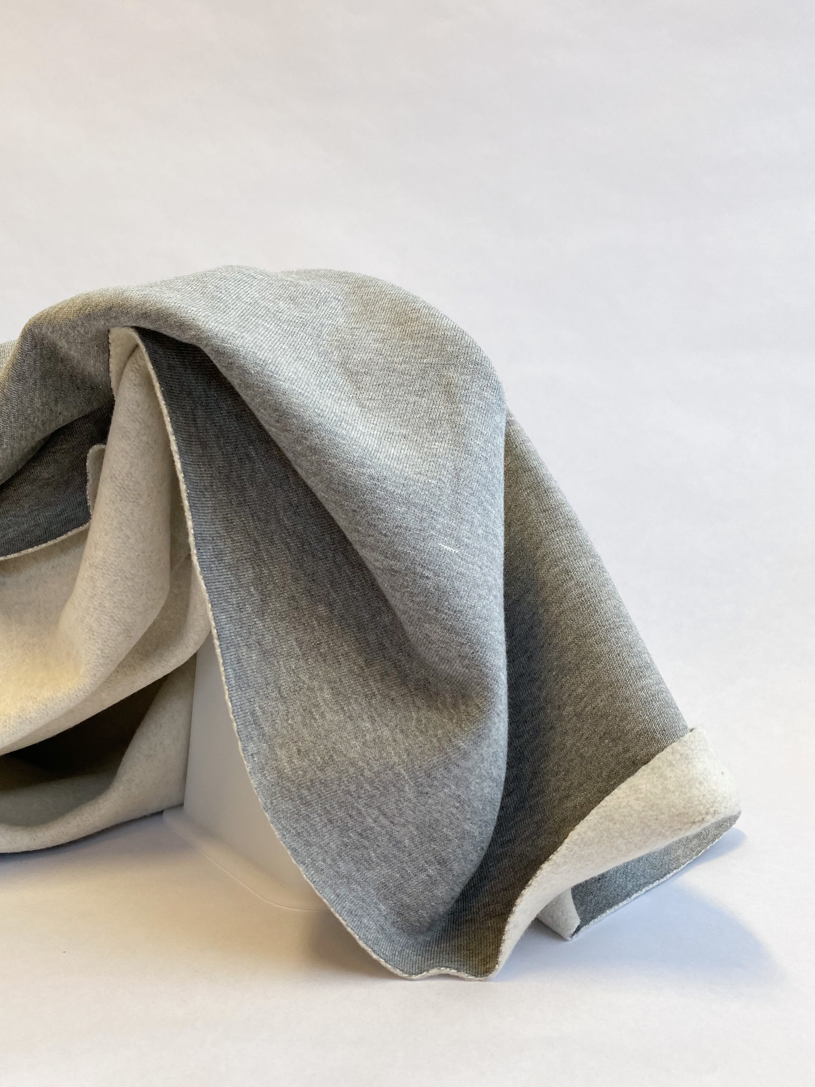Heavy Sweat Bio-Baumwolle grau melange