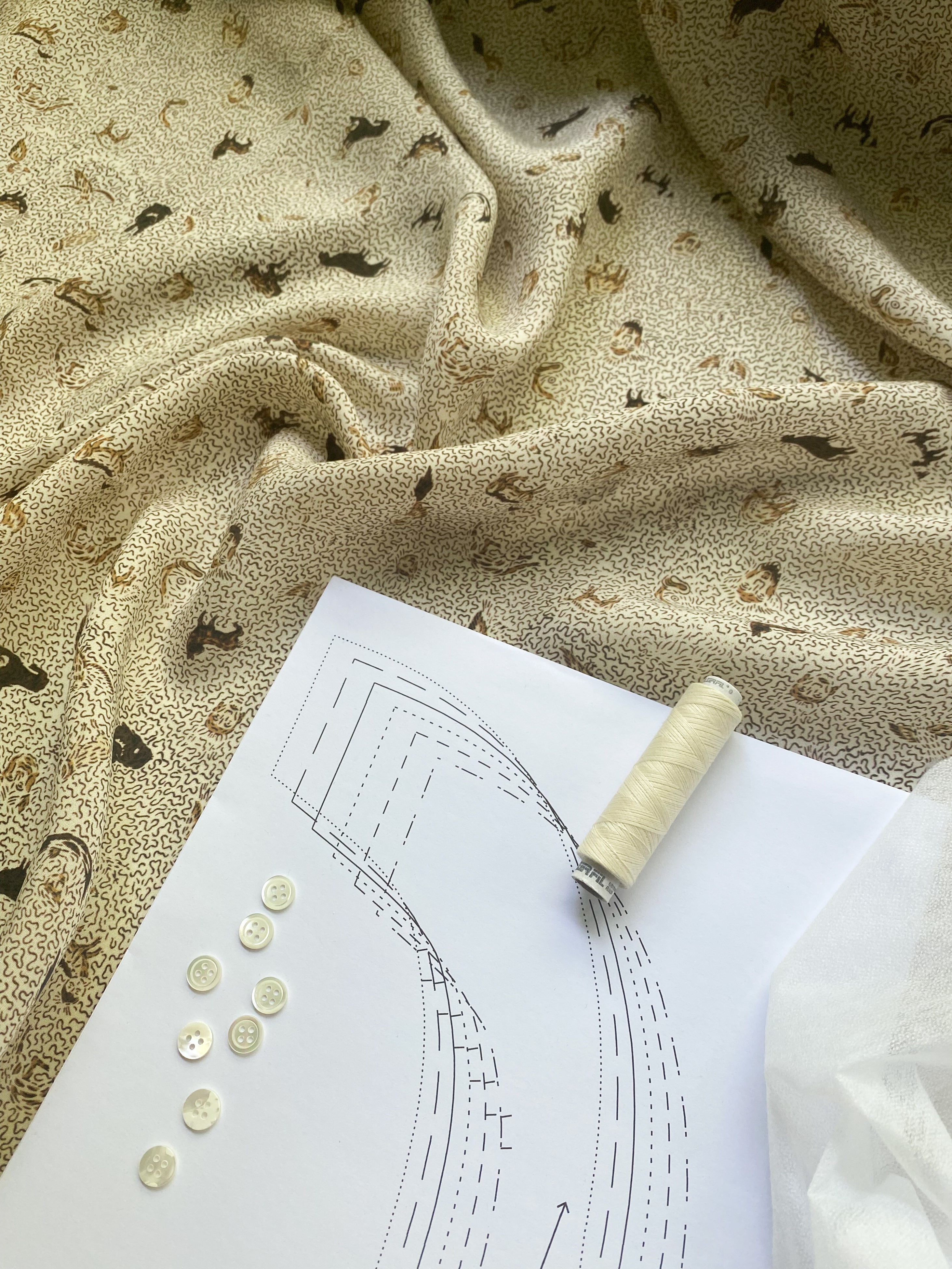 DIY kit dress Julia midi length