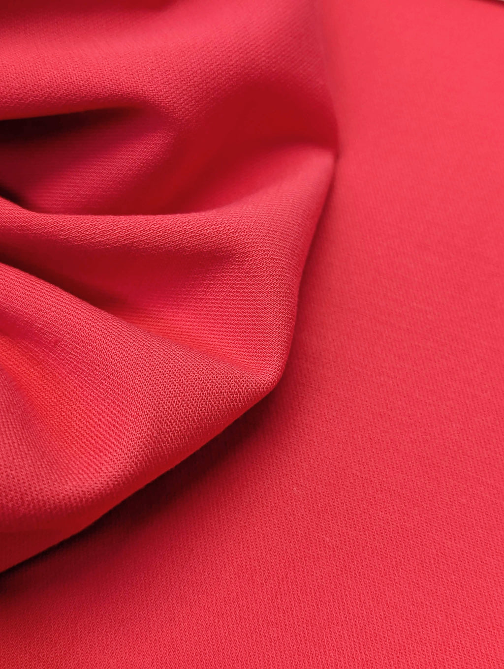 No. 486 Elastic trouser fabric cotton red pink