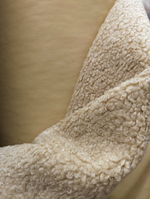 No. 609 imitation leather - shearling