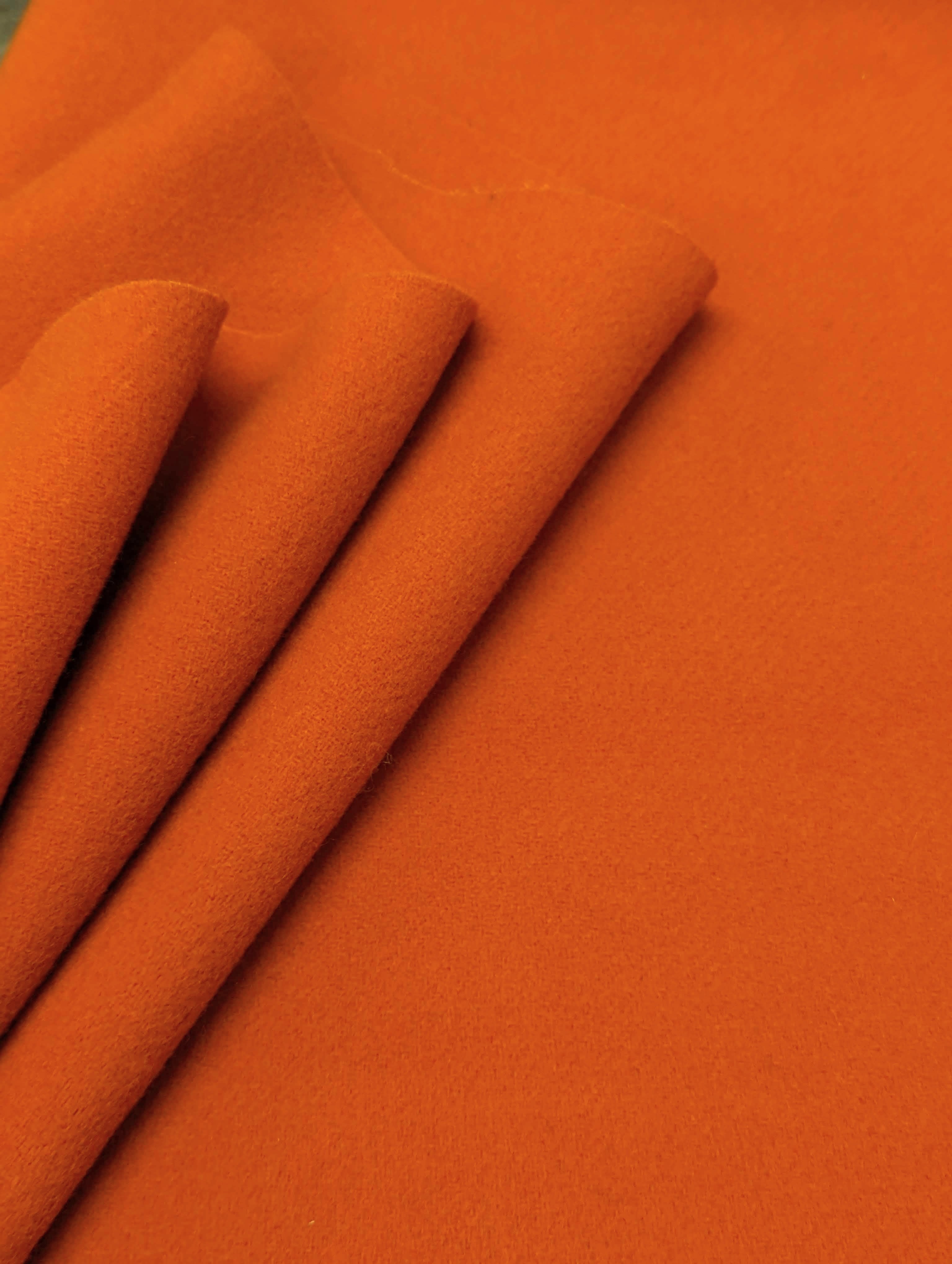 No. 531 coat fabric rusty orange