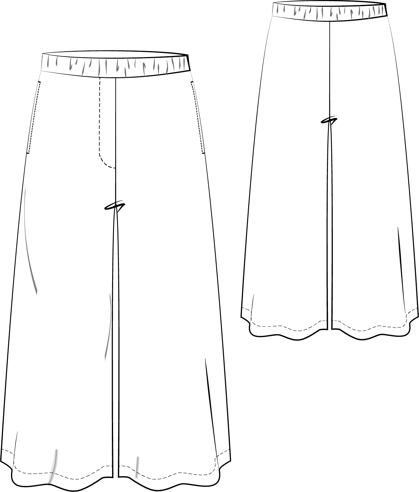 Papierschnittmuster Pants Nova