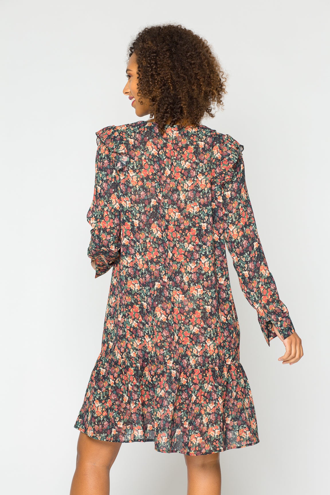 ausgedrucktes Schnittmuster Kleid Lova