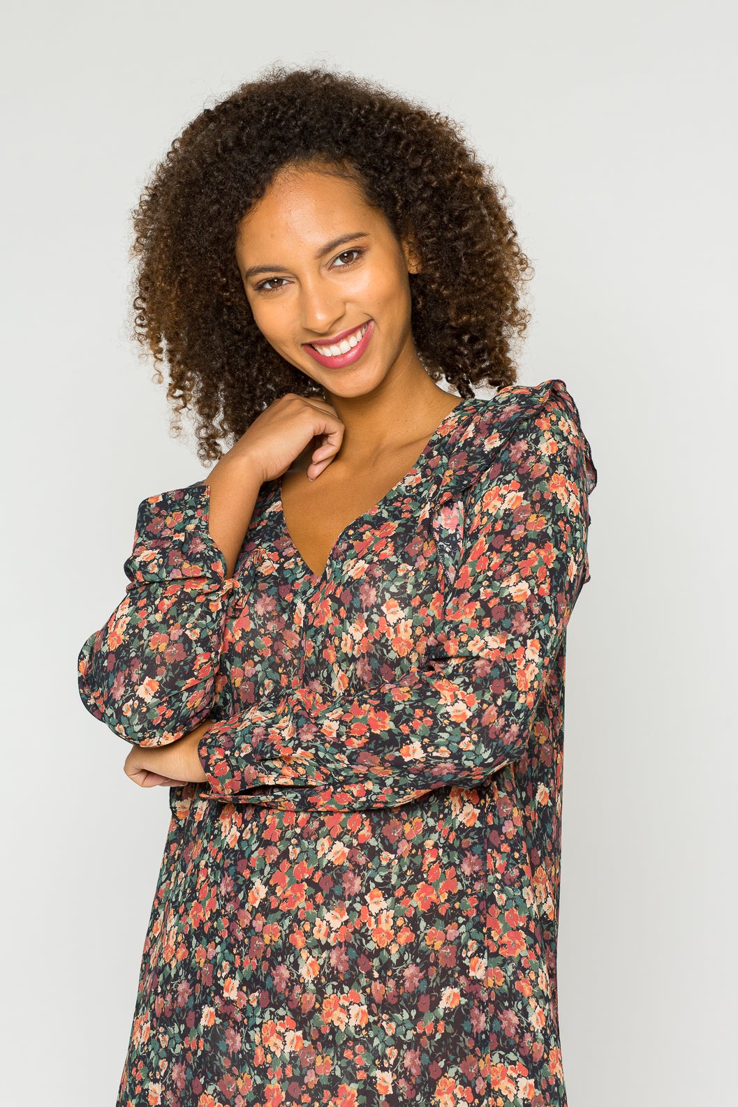 ausgedrucktes Schnittmuster Kleid Lova