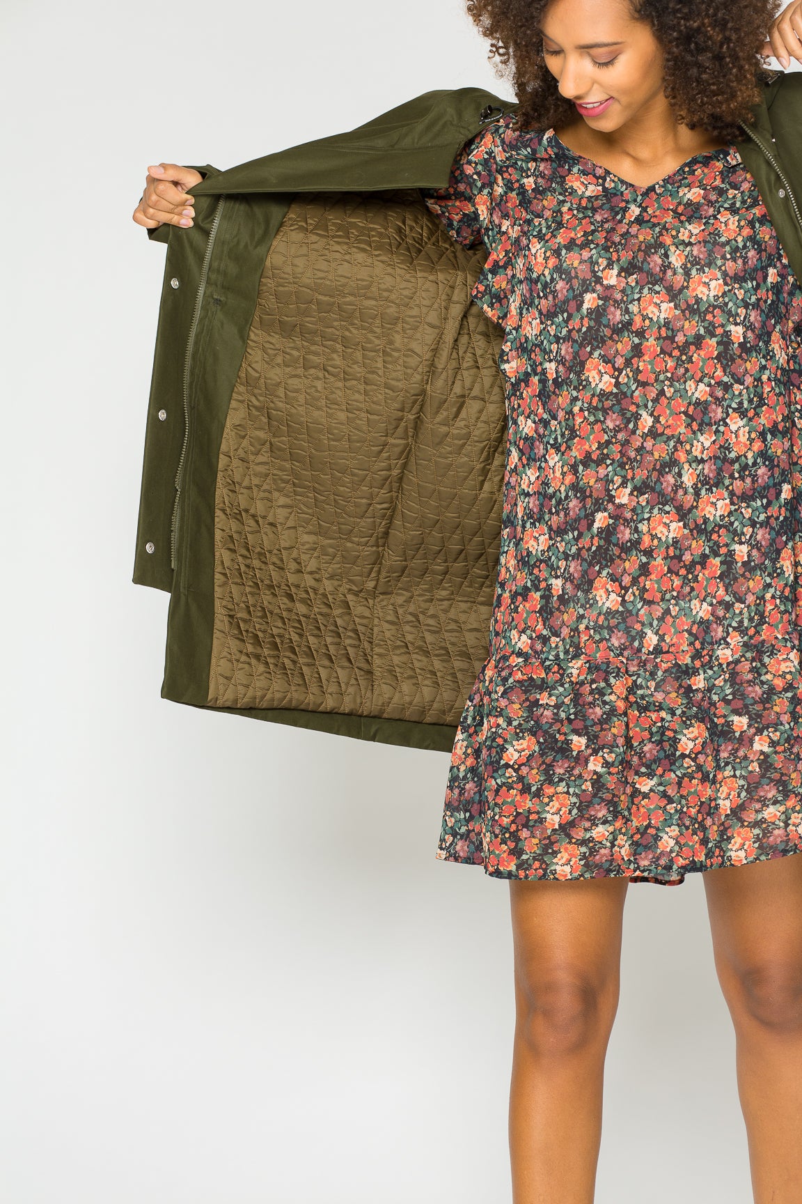 Patron en papier Parka Alma