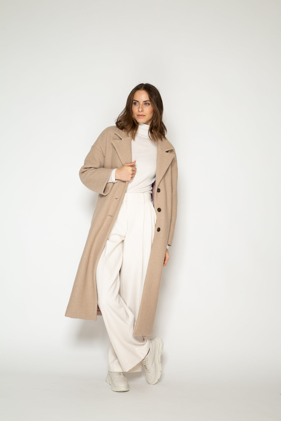 Papierschnittmuster Mantel Selma