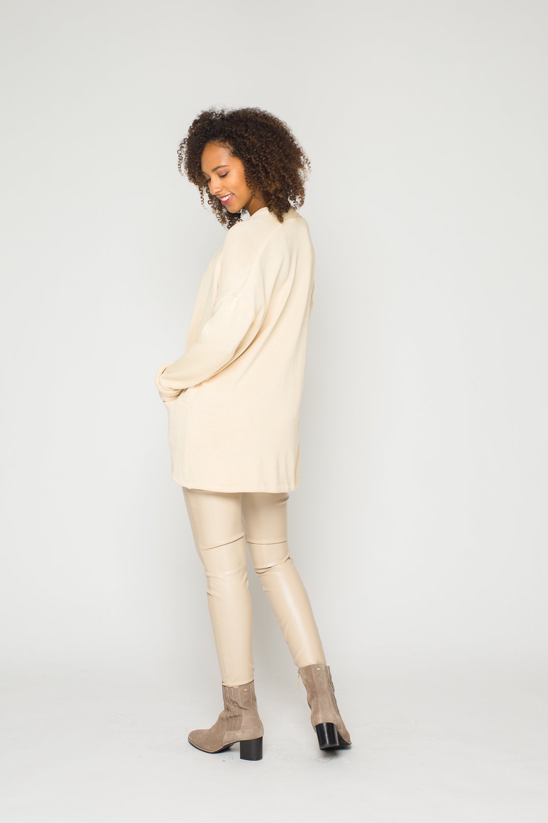 Patron en papier Cardigan Isa
