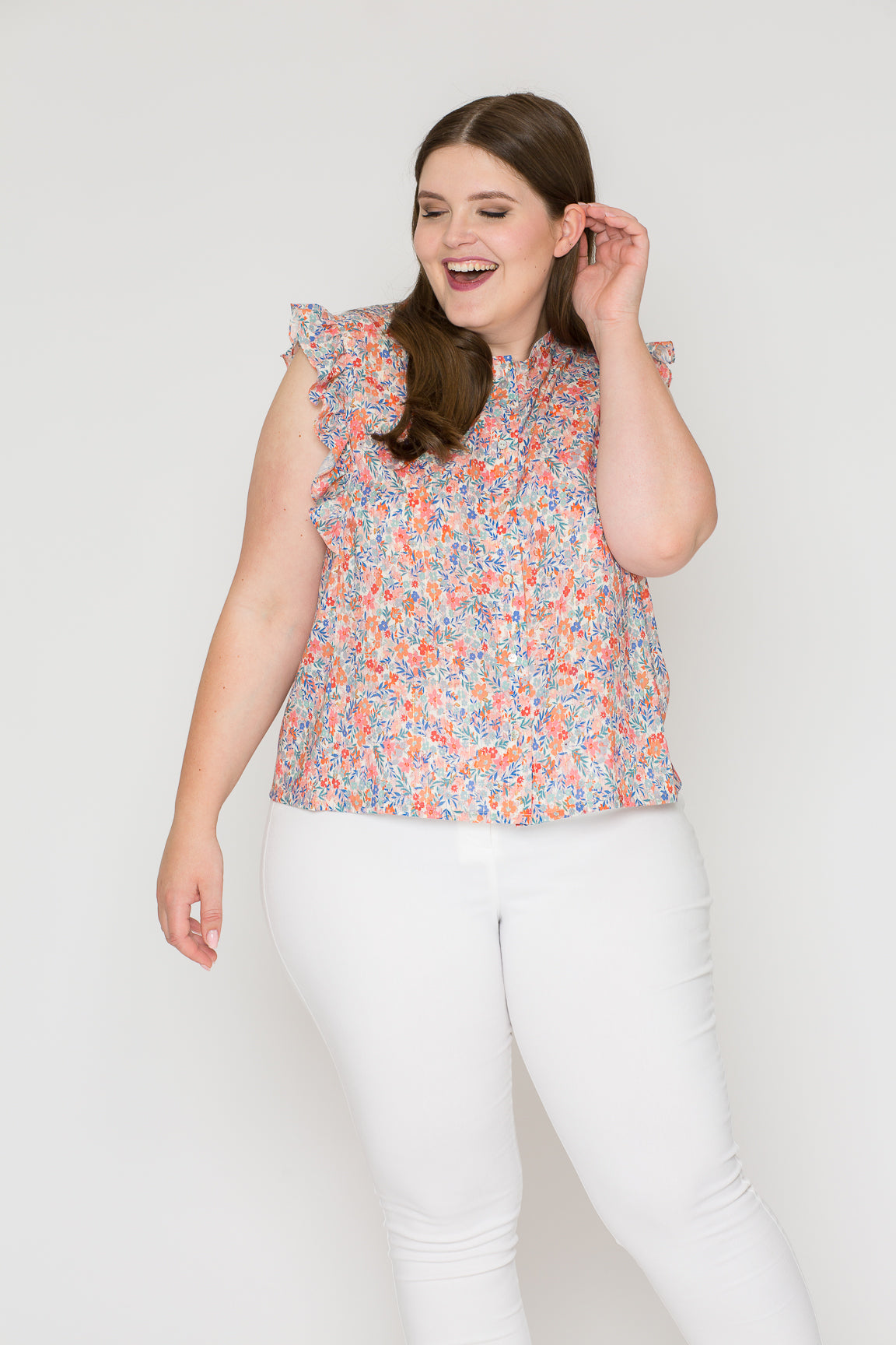 Papierschnittmuster Bluse Adela