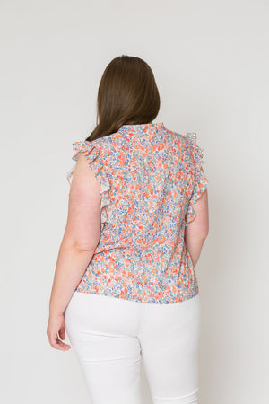 Paper pattern blouse Adela