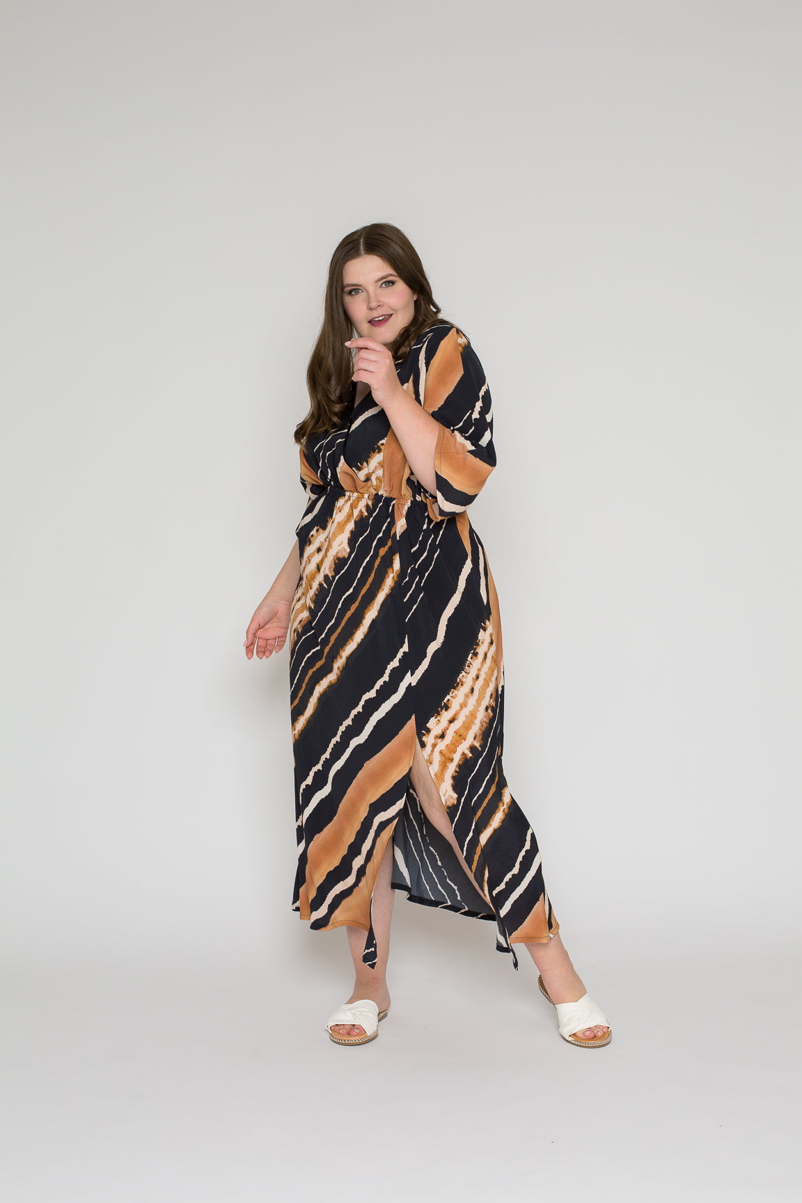 Paper pattern Kaftan Leana