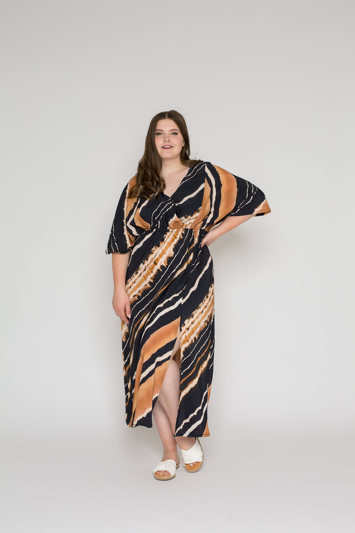 Paper pattern Kaftan Leana