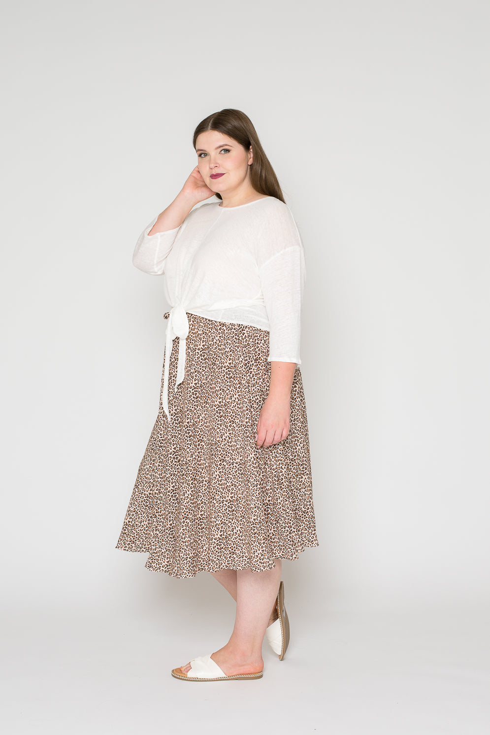 Paper pattern skirt June